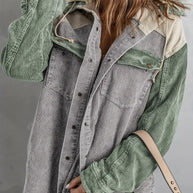 Mühelos und trendige Jacke