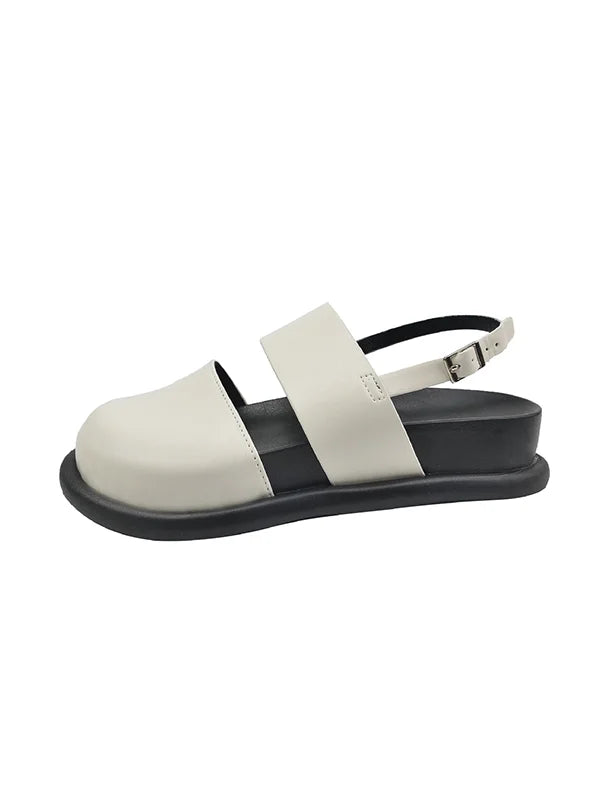 Sandalen mit geteilter Spitze