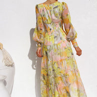 WW | Wickelkleid Mit Blumenmuster Für Damen
