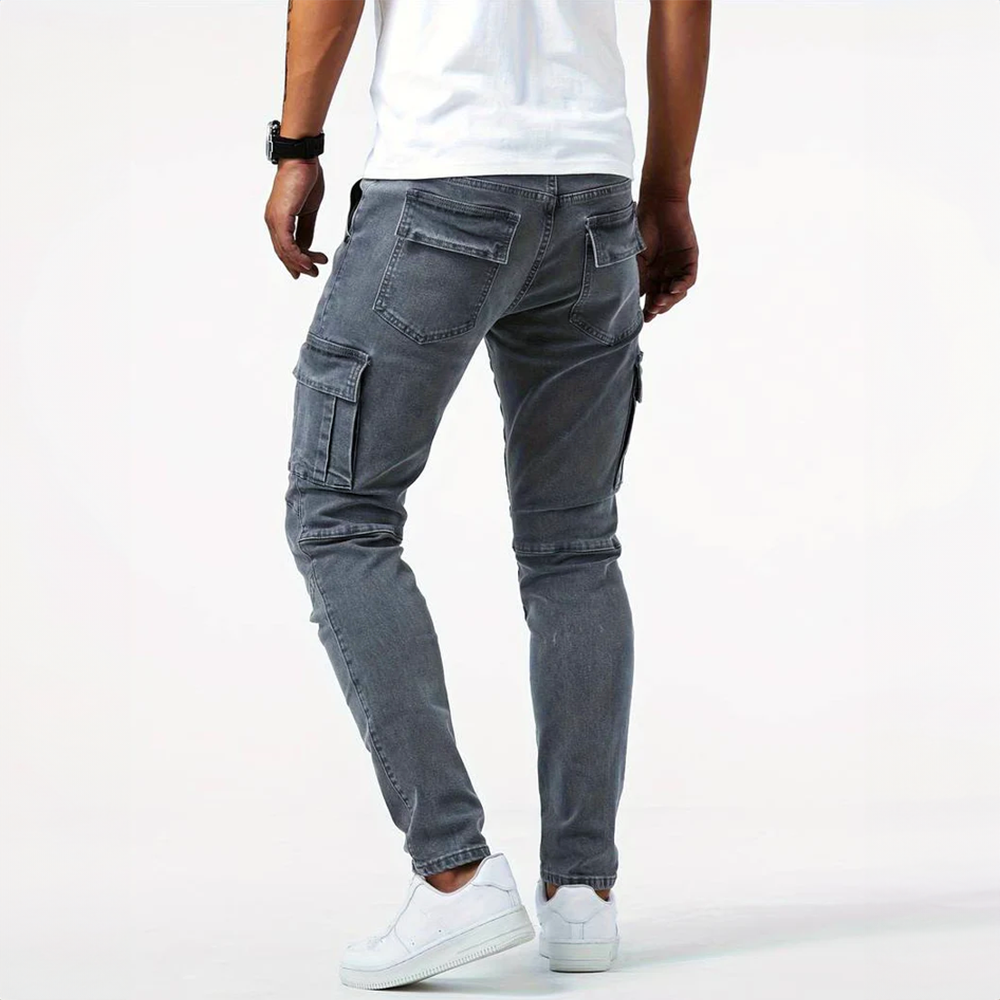 W&W Mode | Denim Cargo Jeans
