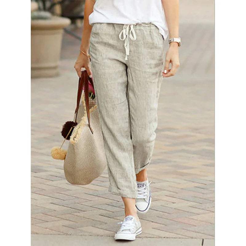 W&W Mode | Damen Leinenhose