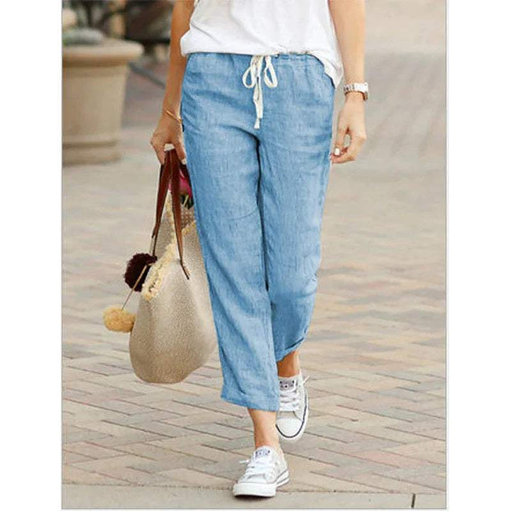 W&W Mode | Damen Leinenhose