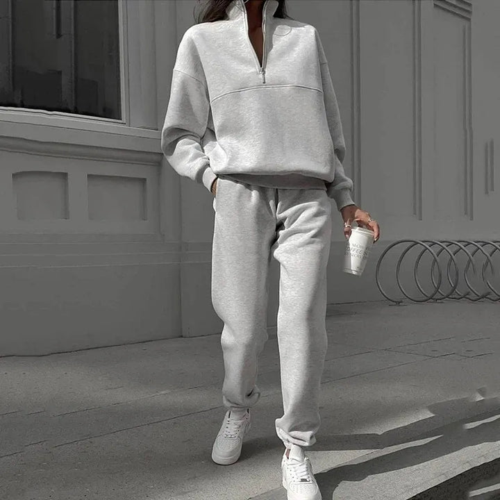W&W Mode™ - Neu Polokragen Mode Sweatshirt Anzug [Letzter Tag Rabatt]