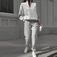 WW™ - Neu Polokragen Mode Sweatshirt Anzug [Letzter Tag Rabatt]