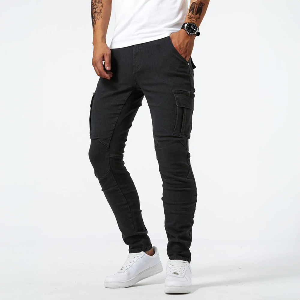 W&W Mode | Denim Cargo Jeans