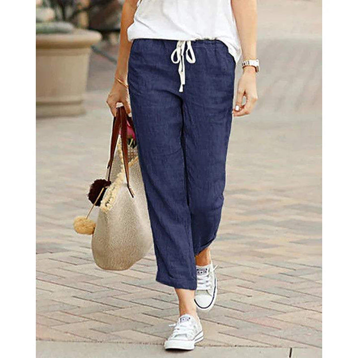 W&W Mode | Damen Leinenhose