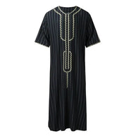 WW | Lockere Fleece mit V-Ausschnitt Djellaba