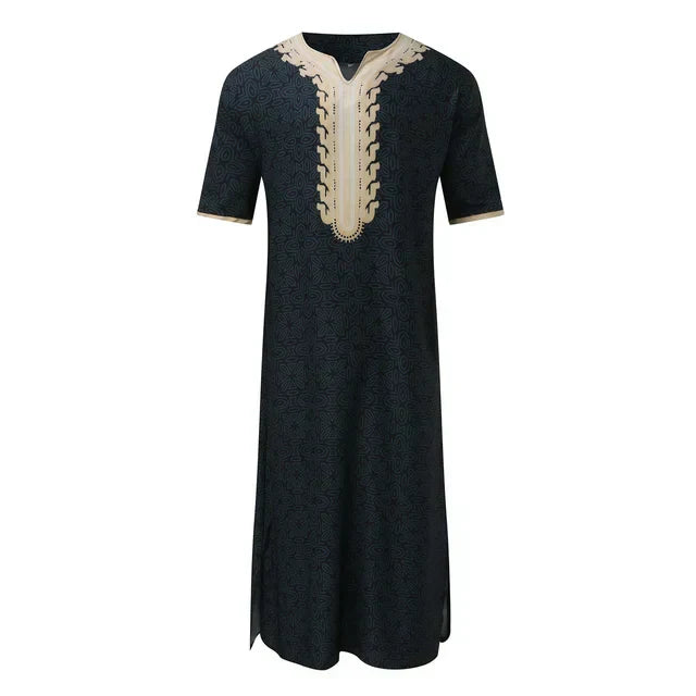 WW | Lockere Fleece mit V-Ausschnitt Djellaba