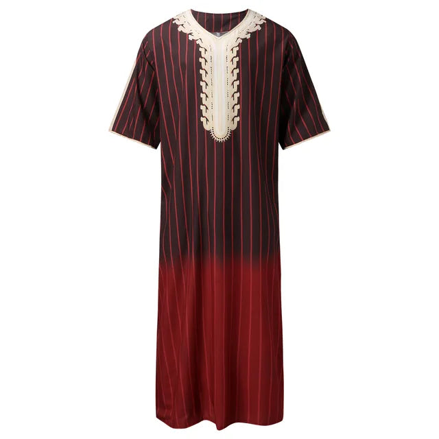 WW | Lockere Fleece mit V-Ausschnitt Djellaba