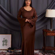 WW | Leichte Maxikleid mit Romantischem Schnitt