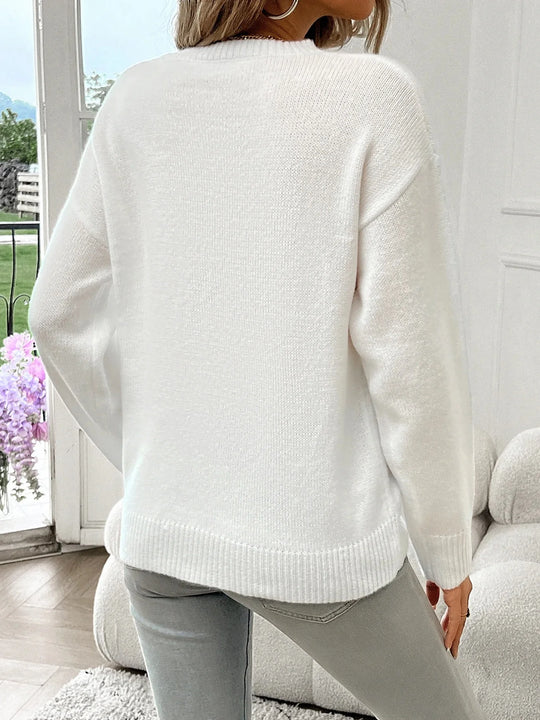 W&W Mode | Lässiger Strickpullover