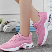 WW - Orthopädische Leichte, atmungsaktive Sport-Sneaker für Damen | Sportlicher Casual-Running-Schuh mit Air-Cushion-Sohle