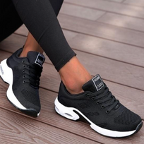 WW - Orthopädische Leichte, atmungsaktive Sport-Sneaker für Damen | Sportlicher Casual-Running-Schuh mit Air-Cushion-Sohle