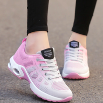 WW - Orthopädische Leichte, atmungsaktive Sport-Sneaker für Damen | Sportlicher Casual-Running-Schuh mit Air-Cushion-Sohle