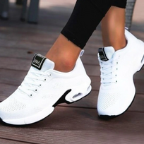 WW - Orthopädische Leichte, atmungsaktive Sport-Sneaker für Damen | Sportlicher Casual-Running-Schuh mit Air-Cushion-Sohle