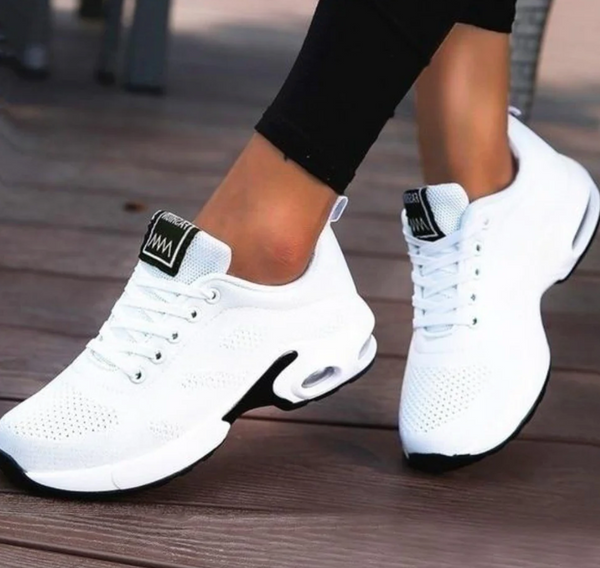 Wolff - Orthopädische Leichte, atmungsaktive Sport-Sneaker für Damen | Sportlicher Casual-Running-Schuh mit Air-Cushion-Sohle