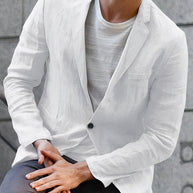 WW | Moderne Leinenjacke Für Herren