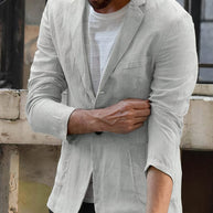 WW | Moderne Leinenjacke Für Herren
