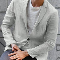WW | Moderne Leinenjacke Für Herren