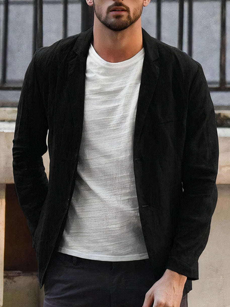 WW | Moderne Leinenjacke Für Herren