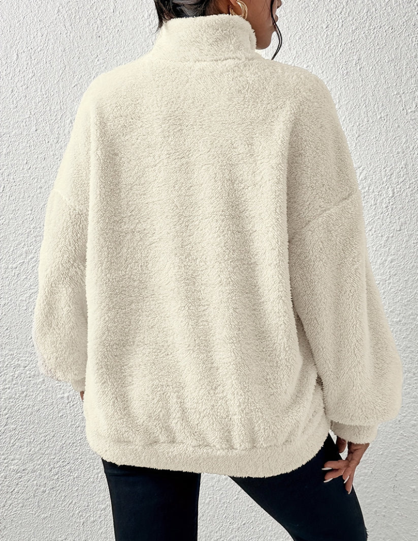 W&W Mode | Warme Fleece Winterpullover Für Damen