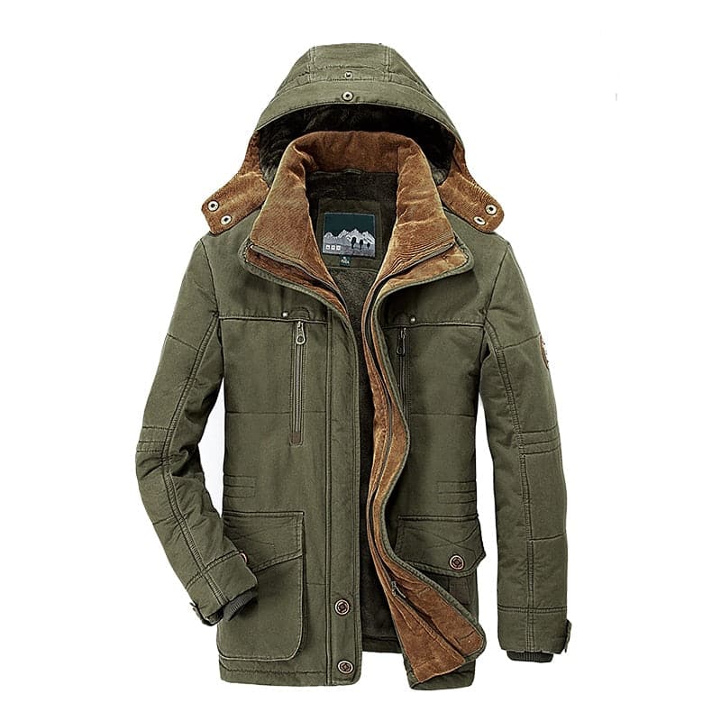 WW | Winterjacke Mit Mehreren Taschen