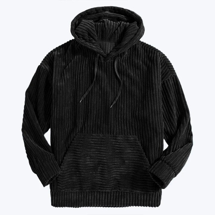 Schwarz Weicher und moderner Hoodie