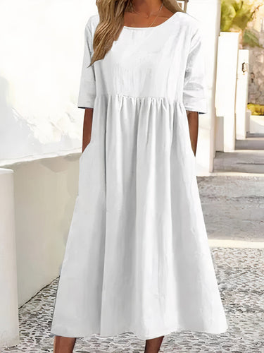 W&W Mode - Vintage Halbarmkleid