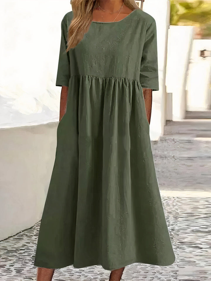 W&W Mode - Vintage Halbarmkleid