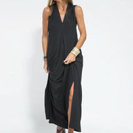 WW | Langes Kleid und Weste