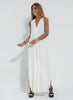 Weißes Kleid + weißer Weste