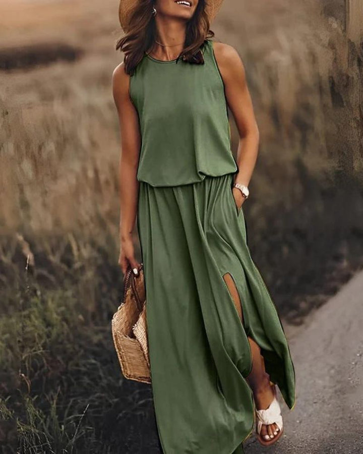W&W Mode | Elegante Farbenfrohe Kleid