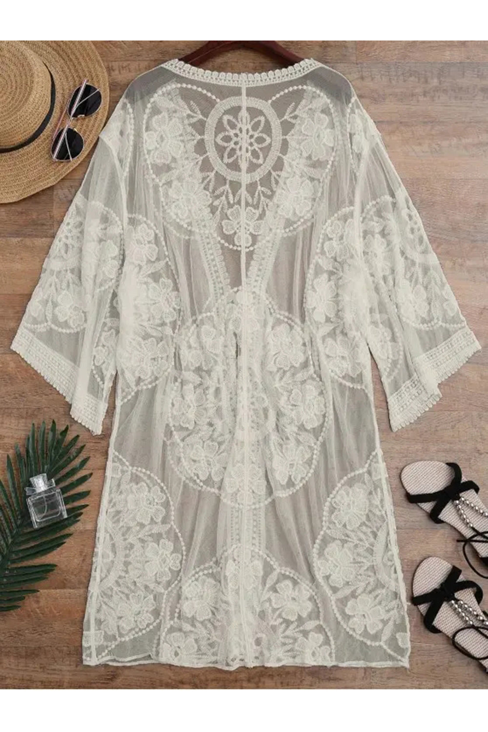 WW | Transparenter Kimono Überwurf
