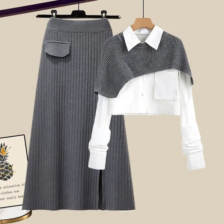 W&W Mode - Modisch gestricktes Outfit