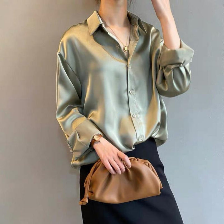 W&W Mode | Luxe Schicke Bluse Aus Seide