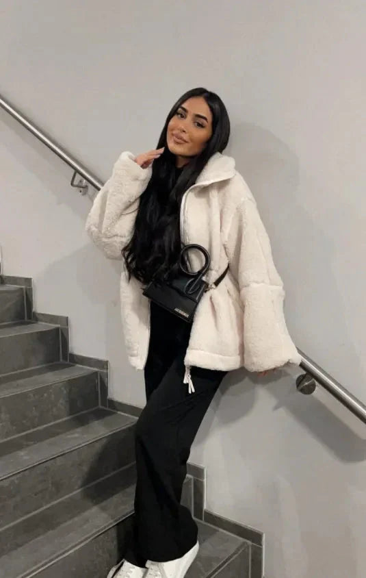 W&W Mode | Teddy Damenjacke