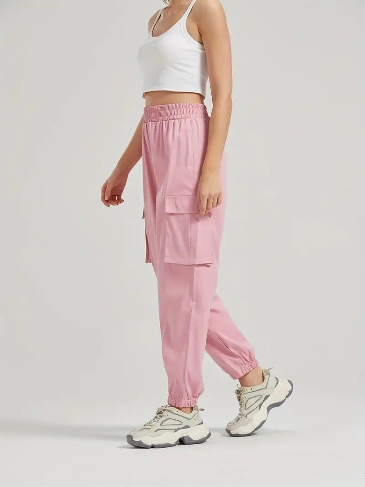 WW | Jogginghose Mit Hoher Cargo Hose