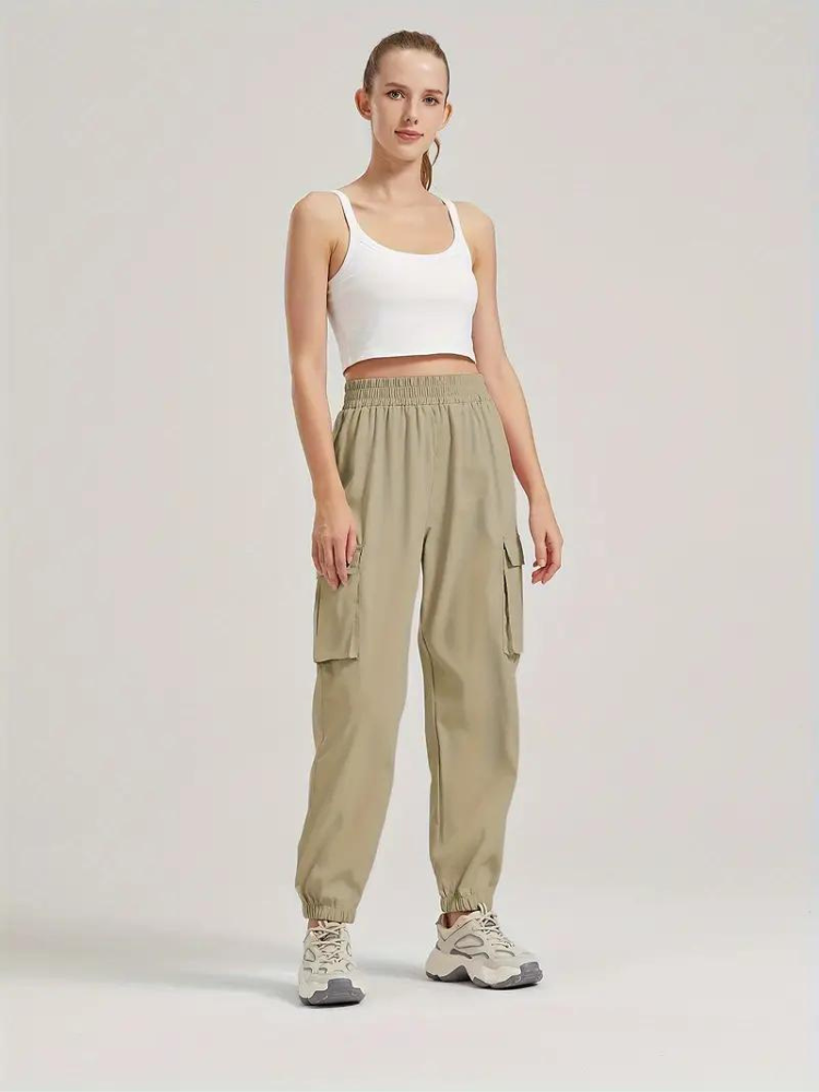 WW | Jogginghose Mit Hoher Cargo Hose