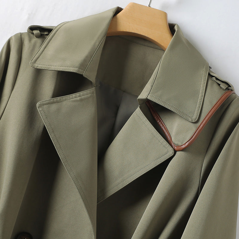 WW | Trenchcoat Mit Revers Und Gürtel Für Damen