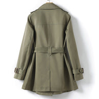 WW | Trenchcoat Mit Revers Und Gürtel Für Damen