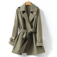 WW | Trenchcoat Mit Revers Und Gürtel Für Damen
