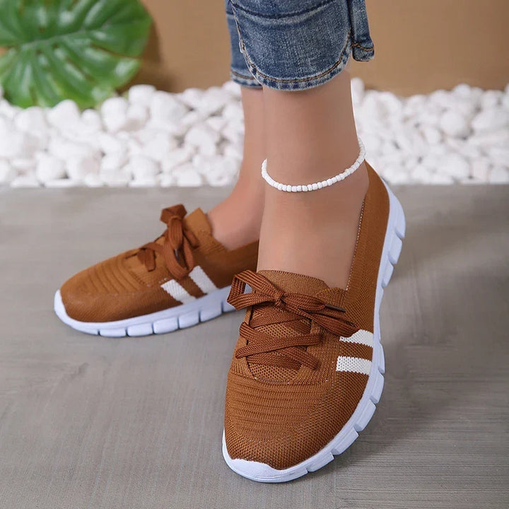 W&W Mode - Atmungsaktive Gestrickte Sneaker
