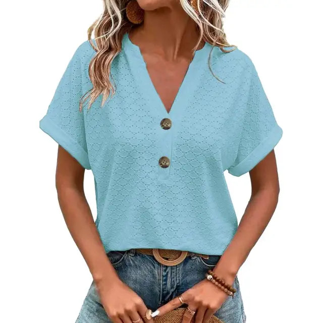 V-Ausschnitt Top