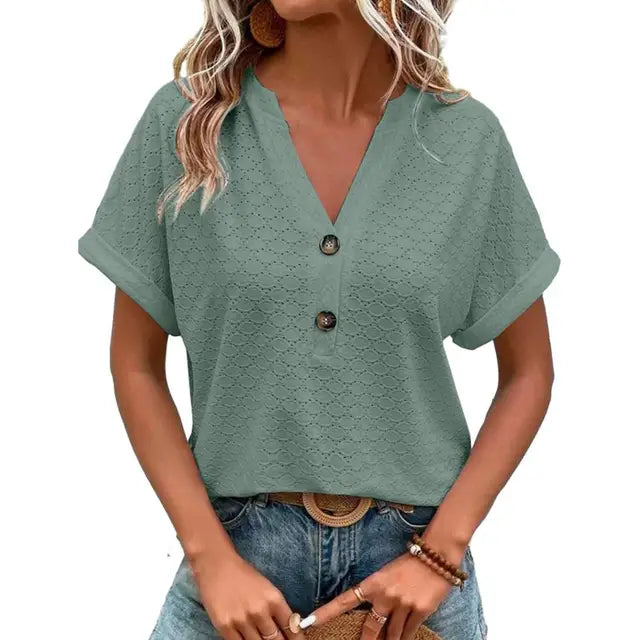 V-Ausschnitt Top
