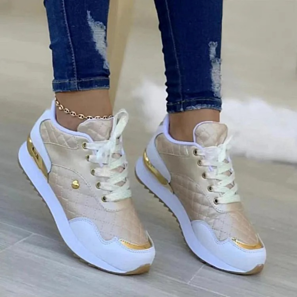 WW | Atmungsaktive Leder Komfortable Damenschuhe