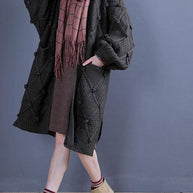 WW | Strick Sweat Oberteile Mode grün seitlich offene Strickjacken