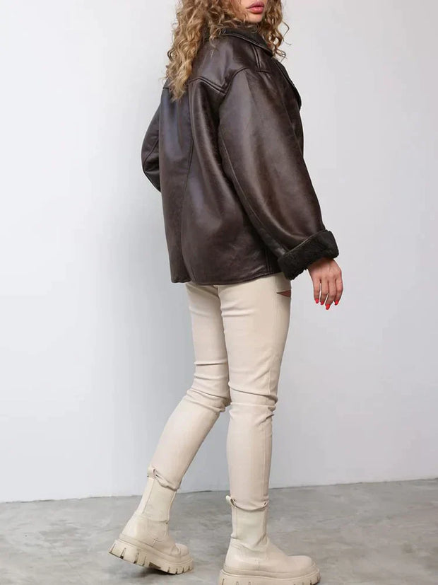 WW | Vintage Lederjacke für Damen
