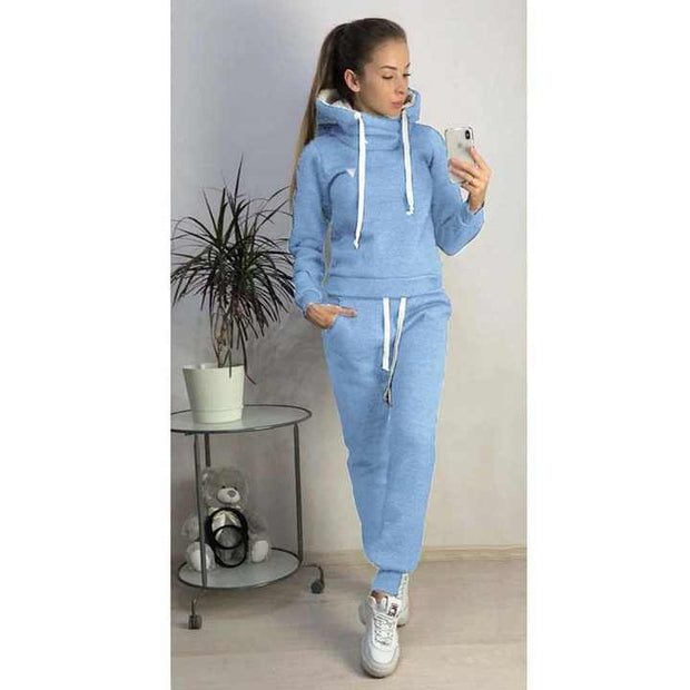 WW | Stilvolles Zweiteiliges Jogginganzug Für Damen