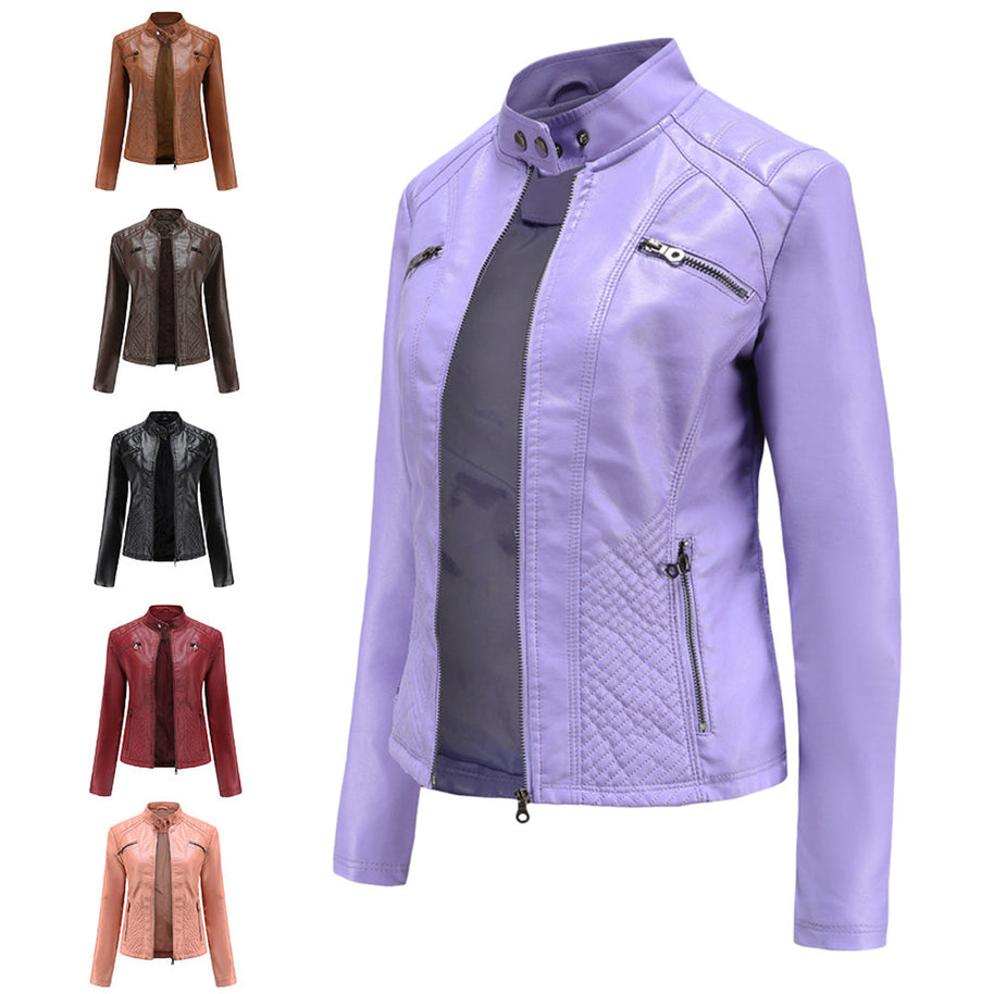 Adriana - Stylische Lederjacke