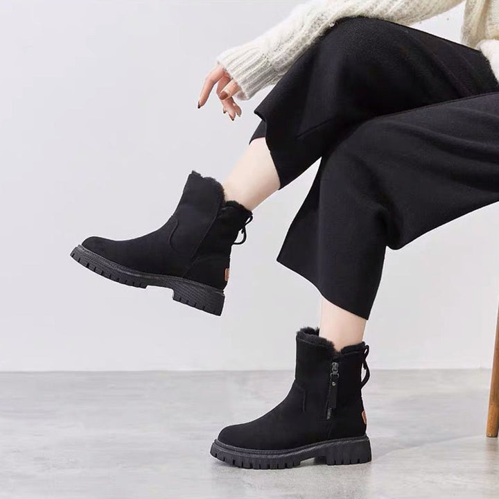 W&W Mode | Stiefeletten - stilvolles Reißverschlussdesign für den täglichen Gebrauch